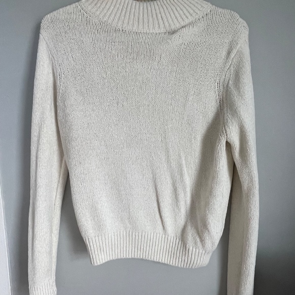 Aritzia Wilfred Free Essential Chenille Turtleneck - Size Medium - Picture 2 of 2